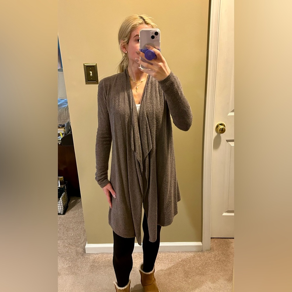 Barefoot Dreams CozyChic Lite Calypso Wrap in Graphite